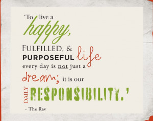 To live a happy fulfilled, & purposeful life every day is not just a ...