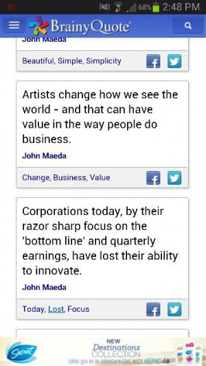 Another quote from john maeda