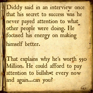 Diddy quote's