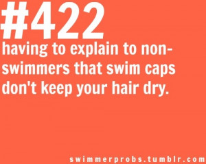 Hahaha this site. Swimming... We all have a love-hate relationship ...