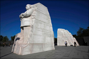 ... Martin Luther King, Jr. Memorial in Washington, Monday, Aug. 22, 2011