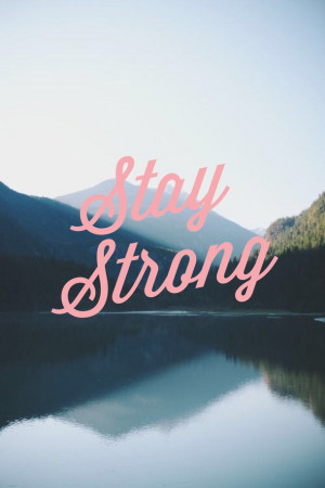 , kawaii, love, pink, positive quotes, quote, quotes, stay strong ...