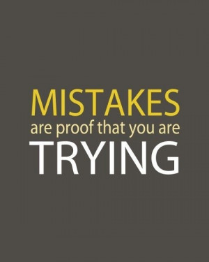 Inspirational Quotes about Mistakes