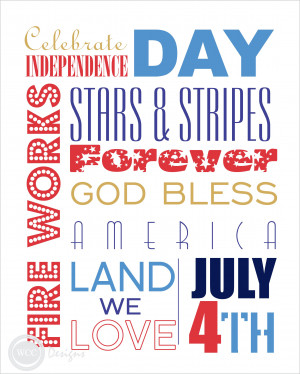 Printable Patriotic Quotes & Art