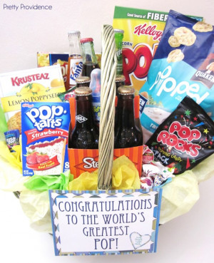Pop Gift Basket - Perfect for Father's Day!!