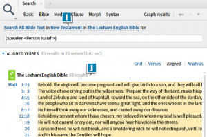 Logos 6: Find New Testament Quotes from Old Testament Prophets