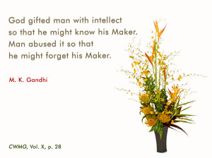 Mahatma Gandhi Quotes on God