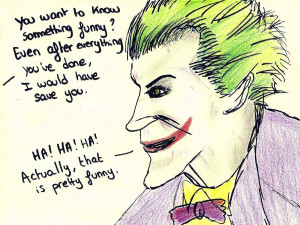 Arkham City Joker by DaphneDrawings