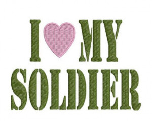 SALE 65% off I love heart my Soldier Military Saying Machine ...