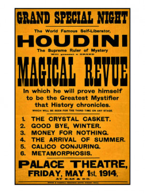 ... quotes by Harry Houdini. Recent quotes. View the latest Harry Houdini