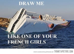 Funny photos funny sinking ship sea joke