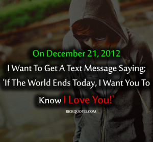 RICK Quotes - Love Quotes: I Love You Quotes | 2012