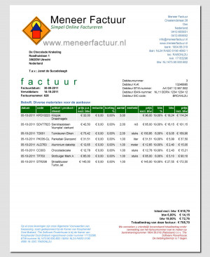 Snel Een Factuur Maken Dat