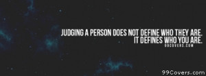 judging a person 4172 views judging a person facebook cover