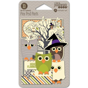 ... Stew Collection - Halloween - Pea Pod Parts - Die Cut Cardstock Pieces
