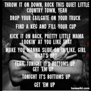Brantley Gilbert ~ Bottoms Up