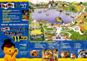 Theme Park Leaflets