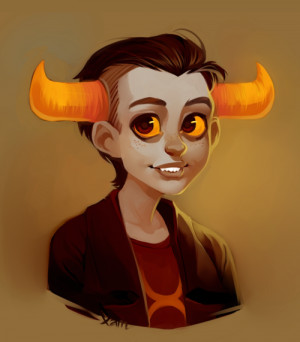 ... tavros THIS IS STUPID stop it xamag what are you doing you can't draw