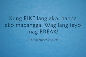 pinoy funny banat love qoutes about filipino life on breaking up