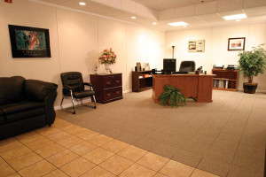 Finished Basement Office