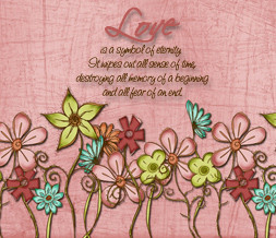 Spring Flower Wallpaper - Love Quote Wallpaper Image Preview