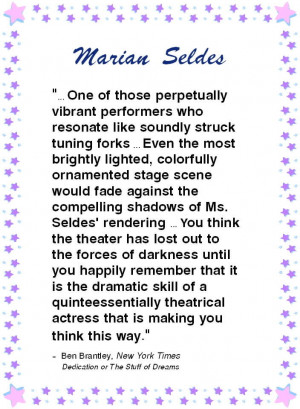 Marian Seldes