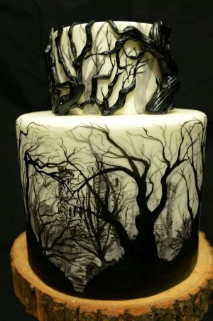 Scary Halloween cakes – 25 ideas how to add some creepy decoration