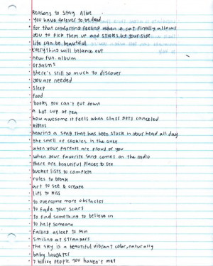 ... Gray Gubler’s reasons to stay aliveI love you.This is magnificent
