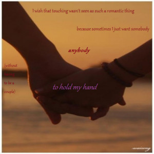 Best Friends Holding Hands...