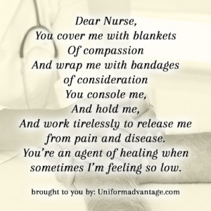 Nursing poem. Happy Nurses Week.