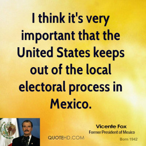 Vicente Fox Quotes