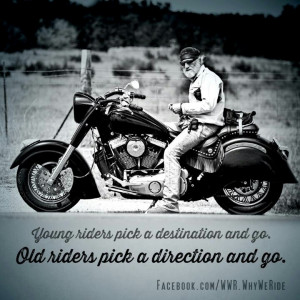 Bikers..words of wisdom..;)