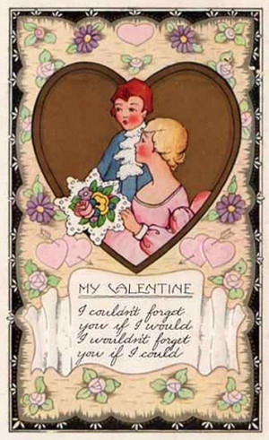 Old Free Valentine Cards and Valentine Poetry from the Colonial Period