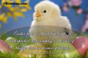 Easter Quotes For Kids Easter quotes 4. 