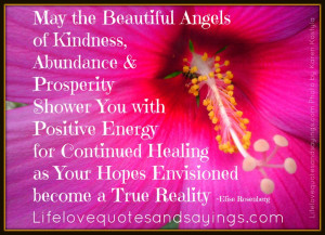 May the Beautiful Angels of Kindness, Abundance & Prosperity Shower ...