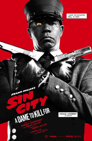 Sin City A Dame to Kill For Manute poster