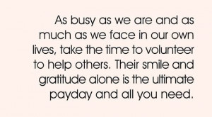 Nice Charity Quote~ As busy as we are and as much as we face in our ...