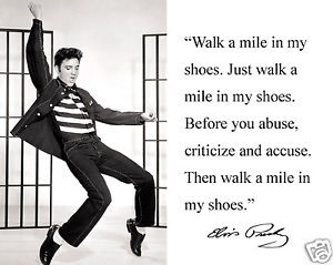 ... -walk-a-mile-in-my-shoes-Autograph-Quote-8-x-10-Photo-Picture-w1