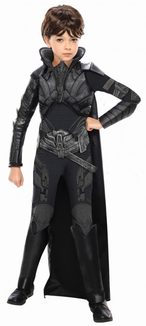 Girls Faora Deluxe Costume - Superman Man of Steel