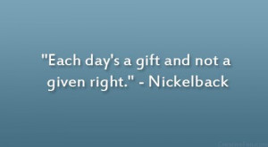 Nickelback Quote