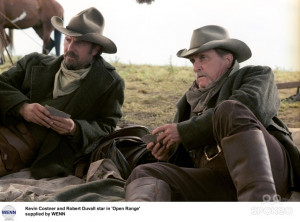 Kevin Costner stars in 'Open Range' supplied by WENN