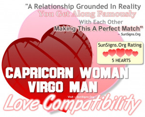 Capricorn Woman And Virgo Man – A Grounded And Perfect Match!