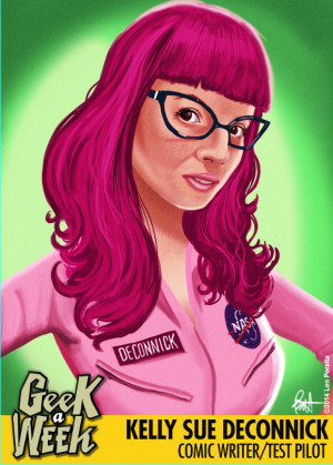 Kelly Sue DeConnick (comic writer of 