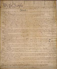 page i of the constitution of the united states of america