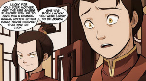 Zuko was completely devastated upon hearing his father say that he was ...