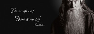 Facebook Cover Photo Dumbledore Vs Gandalf Quote (click to view)