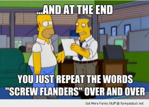 Ned Flanders Cactus Hey Diddly Ho Neighborino Big With Picture