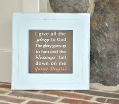 Gabby Douglas Quote 12x12 Canvas Frame by UniquePhotoCrafts, $28.00