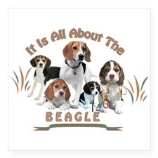 beagle design with words quote and a beagle