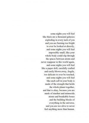beautiful things I've read in a long while. Beautiful Poem, Long Quote ...